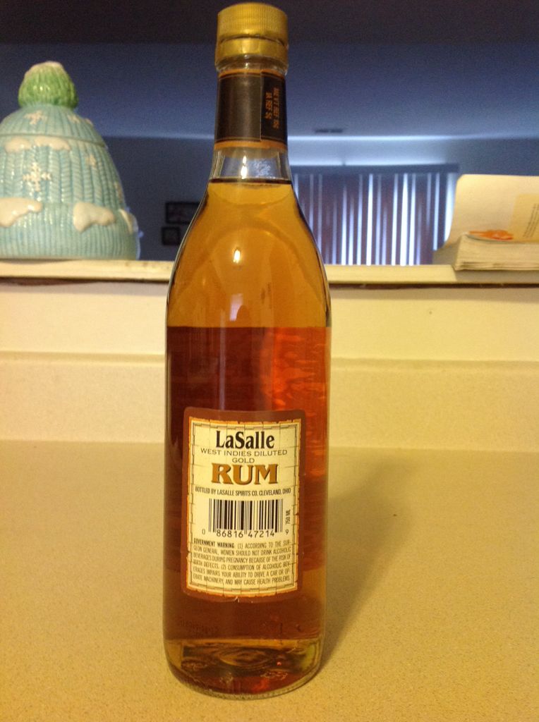 LaSalle Imported West Indies Rum - LaSalle Spirits (750 mL) alcohol collectible - Main Image 2