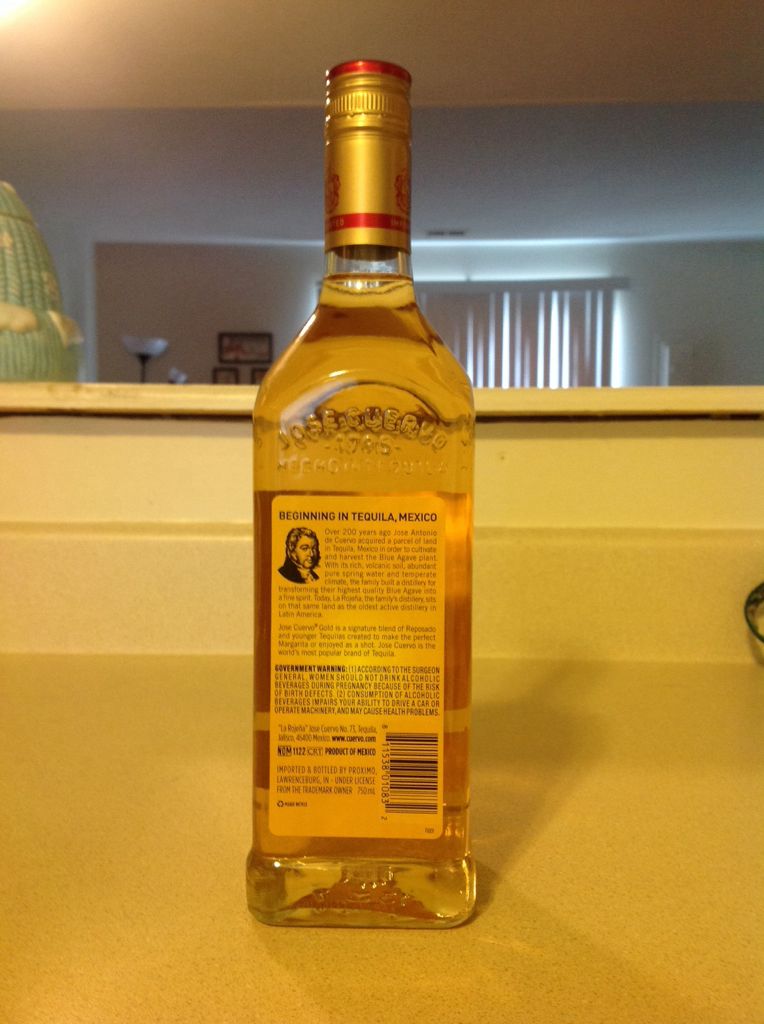 Jose Cuervo Especial Tequila Gold - Tequila Cuervo La Rojeña, S.A. de C.V. (750mL) alcohol collectible - Main Image 2