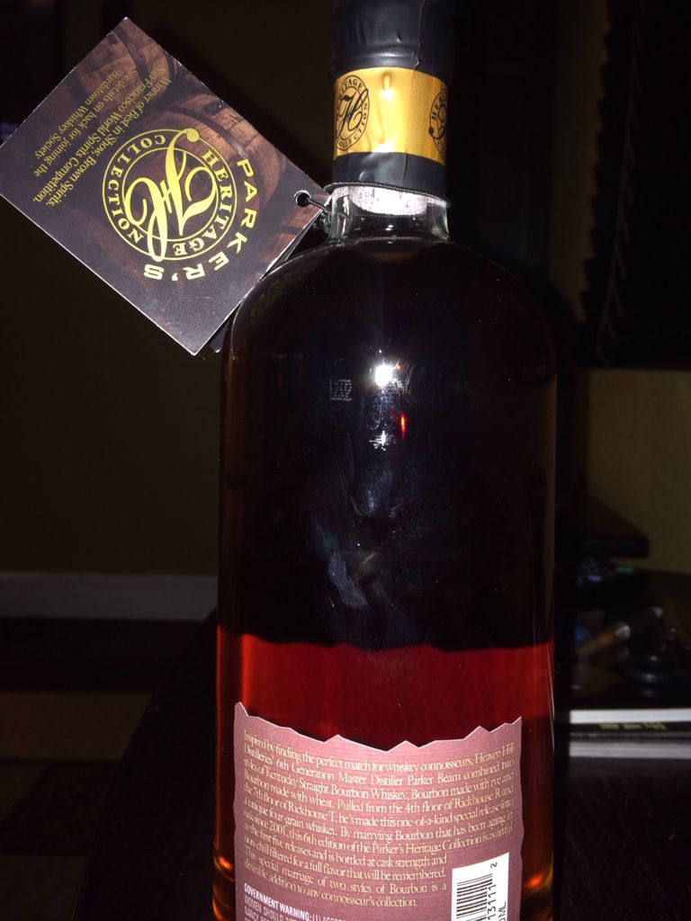 Parkers Heritage Blend Of Mash bills - Heaven Hill (750 mL) alcohol collectible - Main Image 2