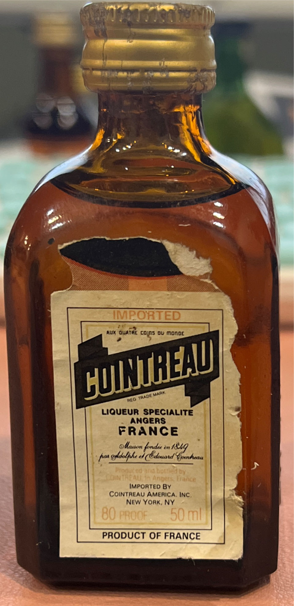 Cointreau - Cointreau (1000 mL) alcohol collectible - Main Image 2