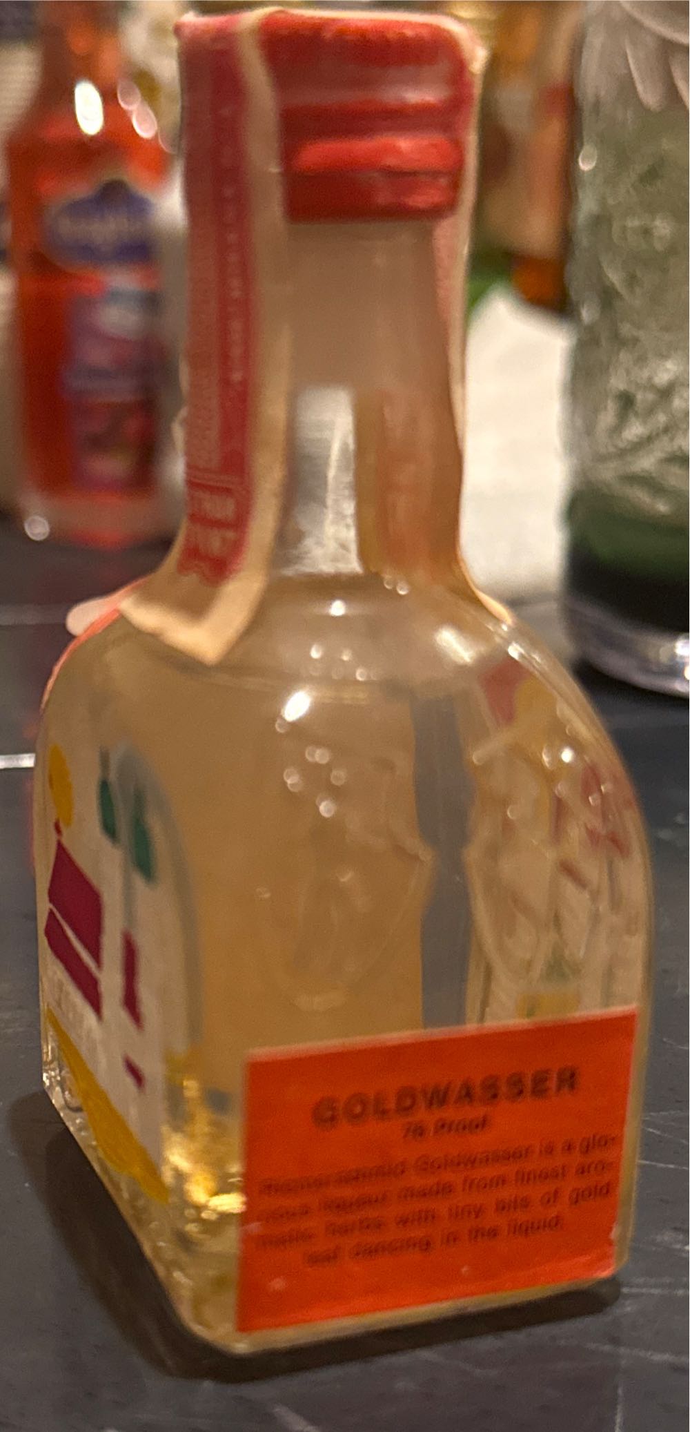 Goldwasser - Der Lachs (50 mL) alcohol collectible - Main Image 3