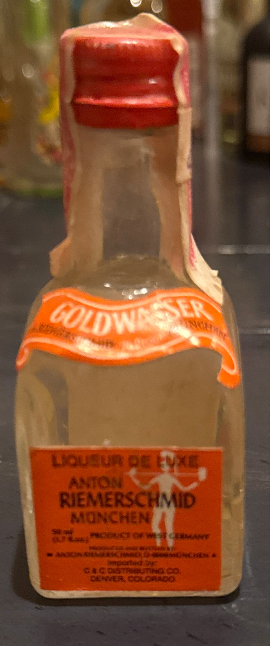 Goldwasser - Der Lachs (50 mL) alcohol collectible - Main Image 4