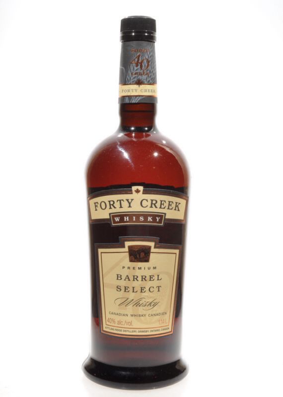 Forty Creek Whiskey - Kittling Ridge Distillary (1L) alcohol collectible - Main Image 1