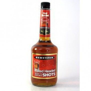 Red Headed Burst - Dekuyper (750 mL) alcohol collectible - Main Image 2