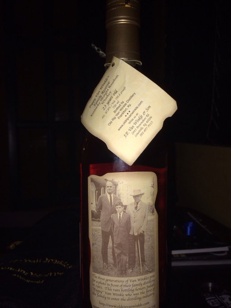 Pappy Van Winkle 23yr 2015 - Buffalo Trace (750 mL) alcohol collectible - Main Image 2