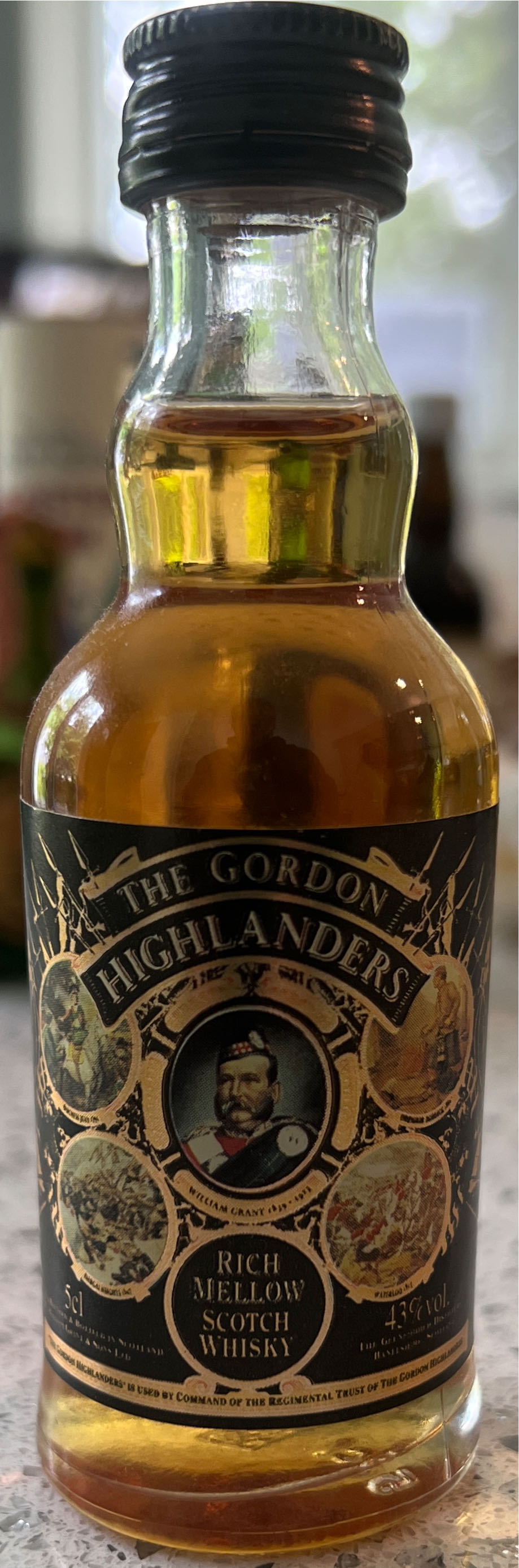 The Gordon Highlanders - William Grant & Sons (750 mL) alcohol collectible - Main Image 2