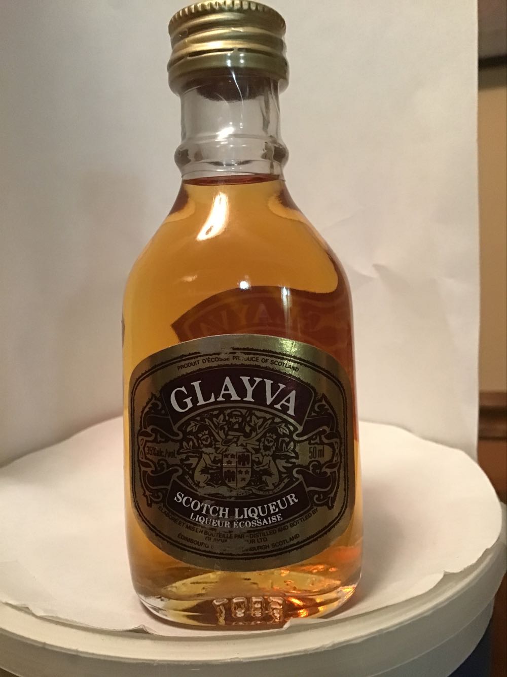Glayva Liqueur - The Glayva Liqueur Company (50mL) alcohol collectible - Main Image 3