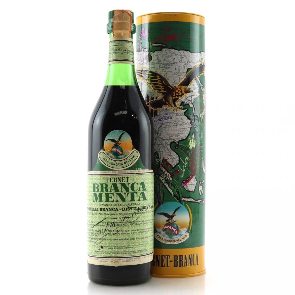 Fernet Branca Menta - Fratelli Branca (750mL) alcohol collectible - Main Image 2