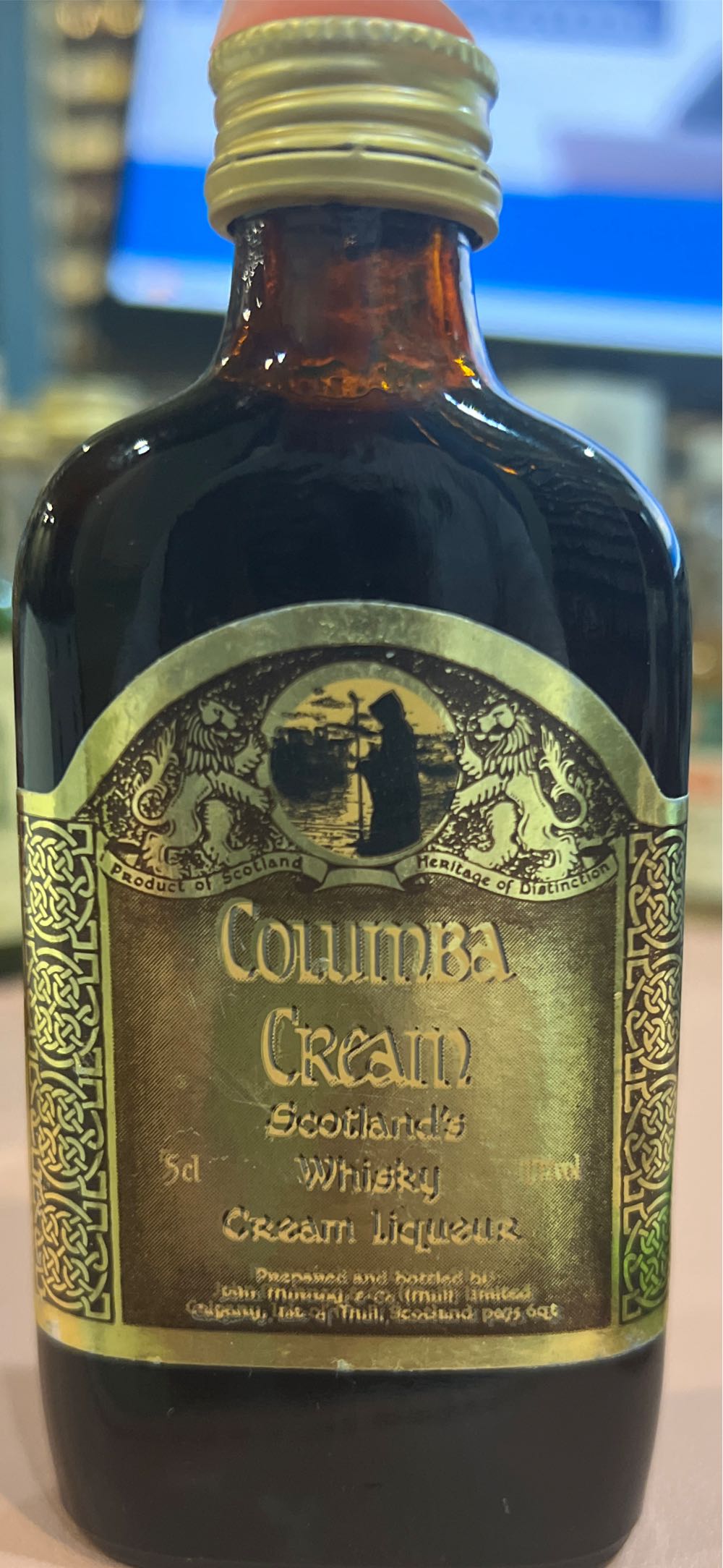 Columba Cream - John Murray & Co (50 mL) alcohol collectible - Main Image 2