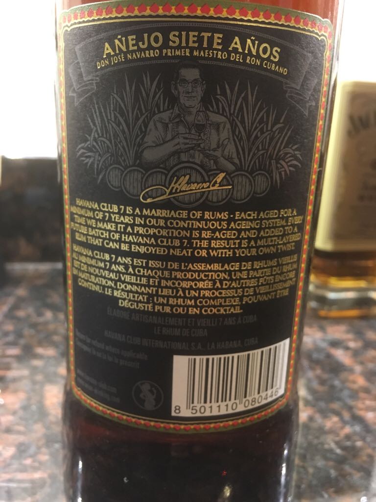 Havana Club Añejo 7 Años - Havana Club International, S.A. (750 mL) alcohol collectible - Main Image 2