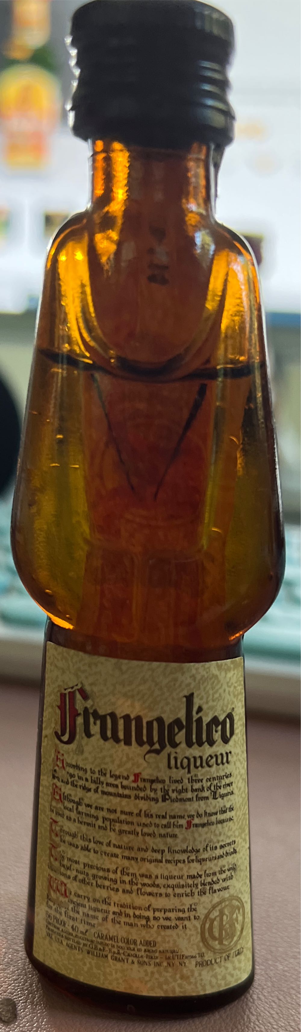 Frangelico - Davide Campari-Milano S.p.A. (700 mL) alcohol collectible - Main Image 2