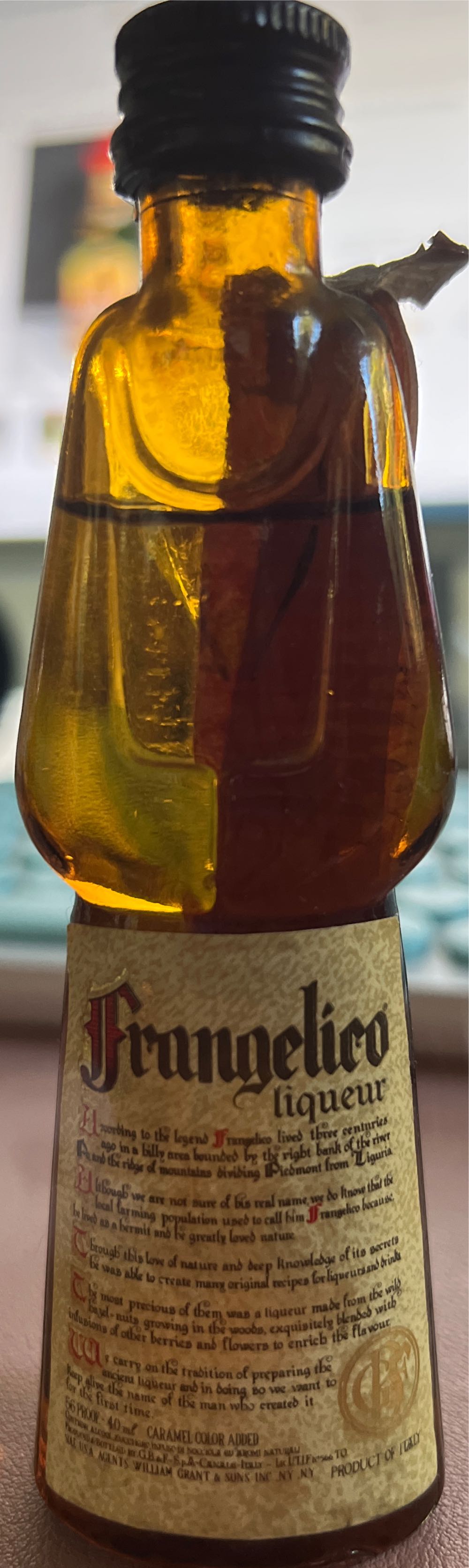 Frangelico - Davide Campari-Milano S.p.A. (700 mL) alcohol collectible - Main Image 3