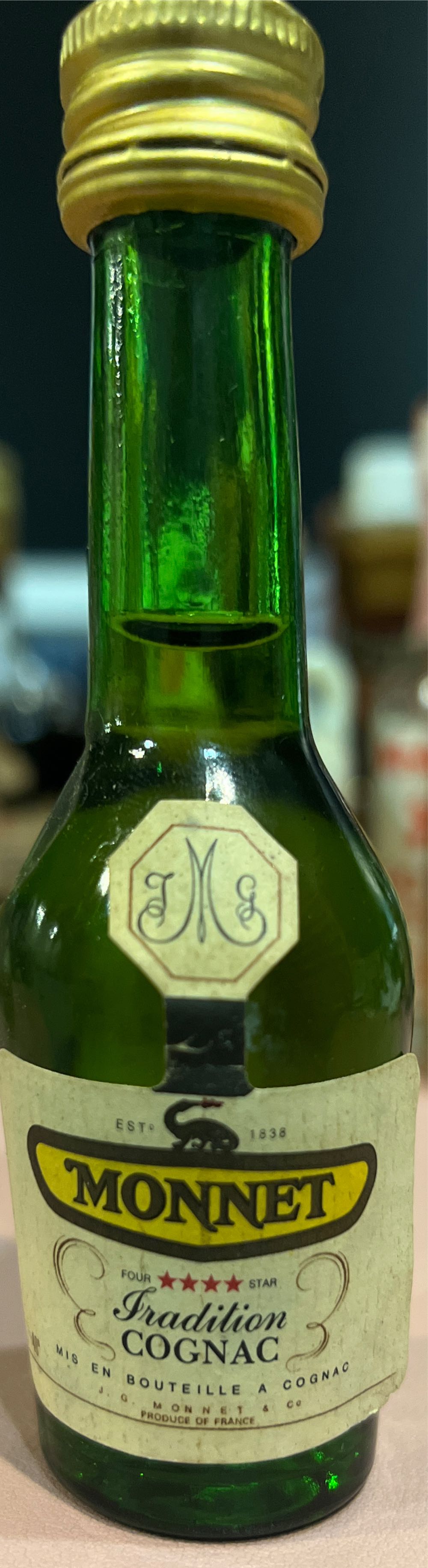 Monnet VS - n/a (50 mL) alcohol collectible - Main Image 2