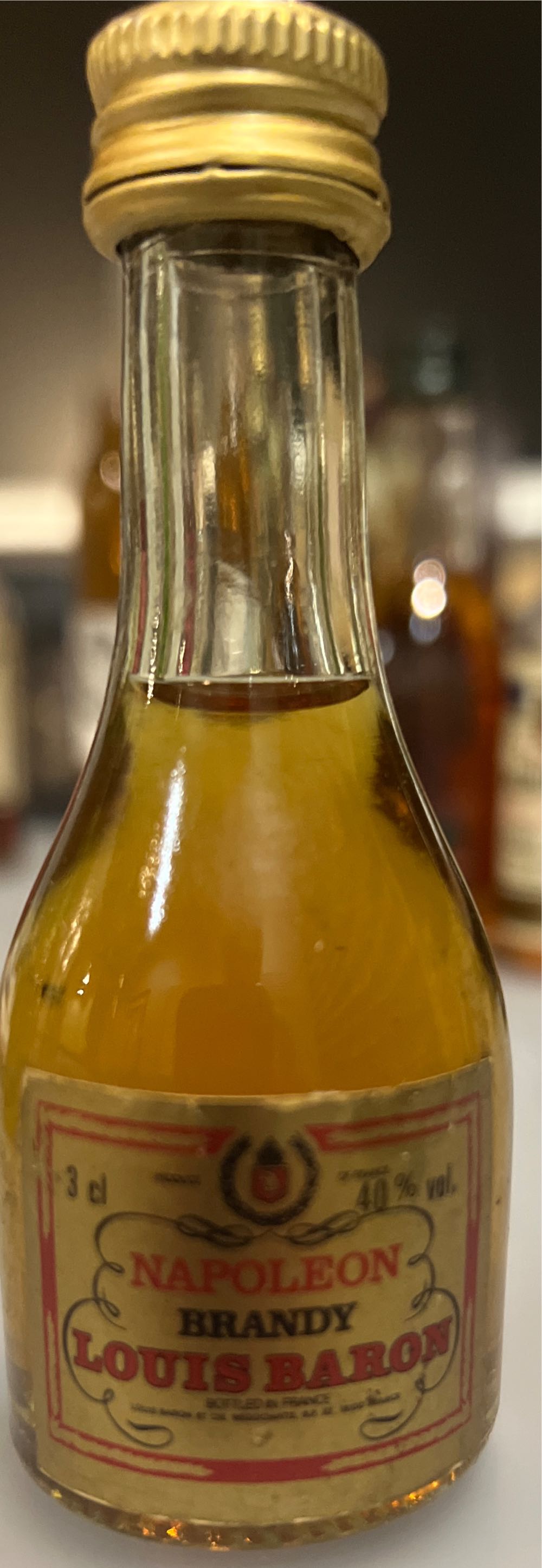 Napoleon Brandy - Beveland S.A. (50 mL) alcohol collectible - Main Image 3