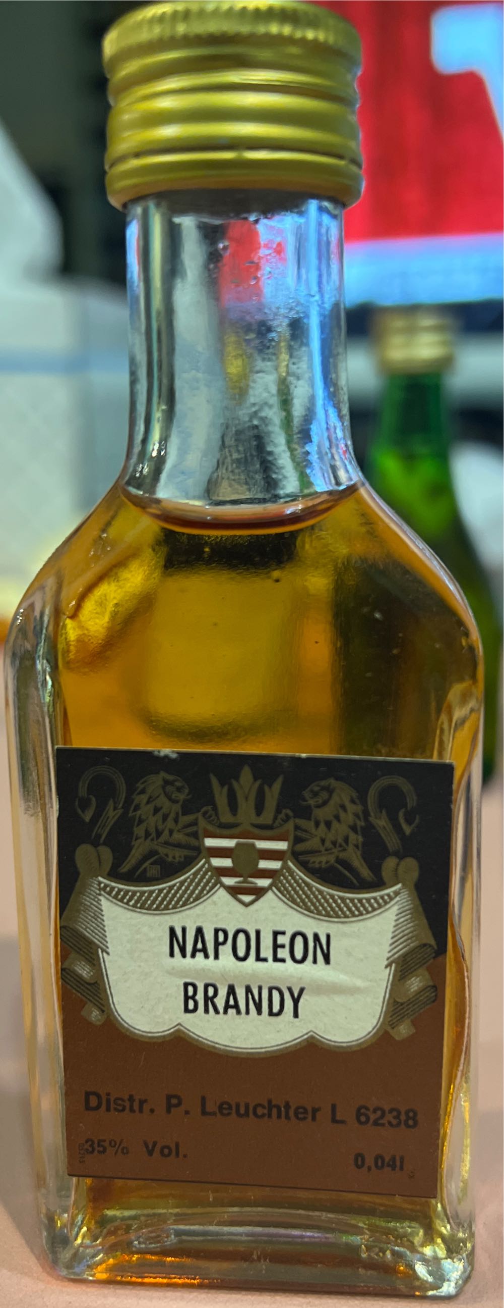 Napoleon Brandy - Beveland S.A. (50 mL) alcohol collectible - Main Image 4