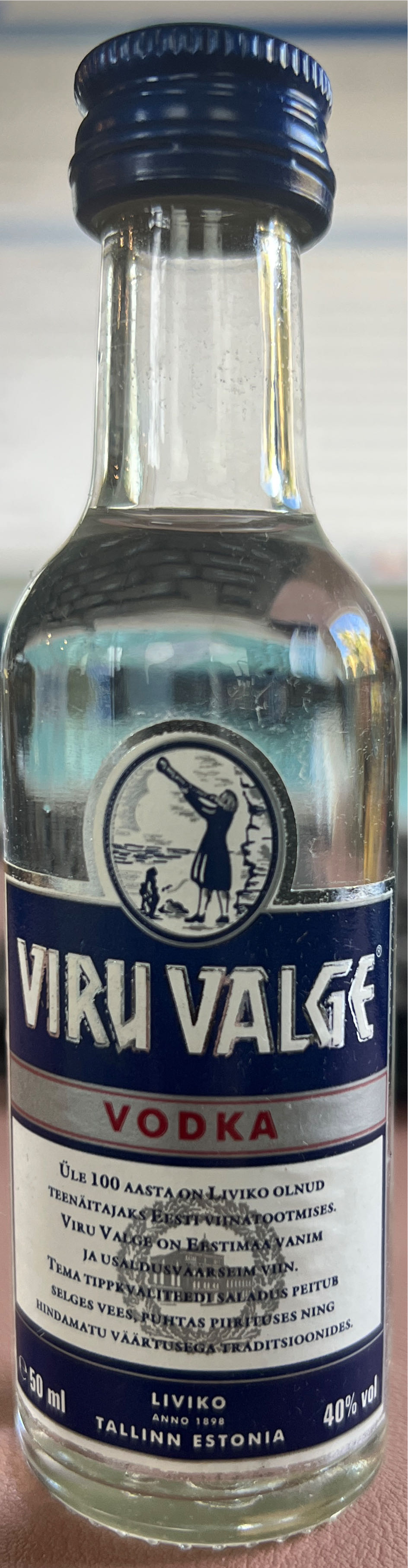 Viru Valge - Liviko Estonia (50 mL) alcohol collectible - Main Image 2
