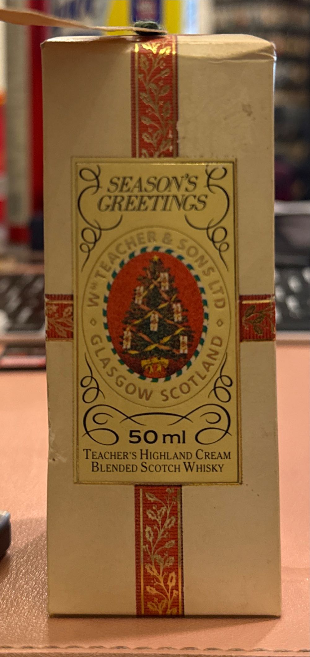 Teachers Highland Cream - Wm Teacher Sons Ltd (1L) alcohol collectible - Main Image 5