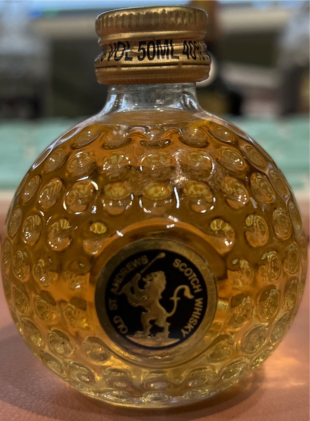 Old St. Andrews Scotch Whisky - John Haig & Co. (3 mL) alcohol collectible - Main Image 3