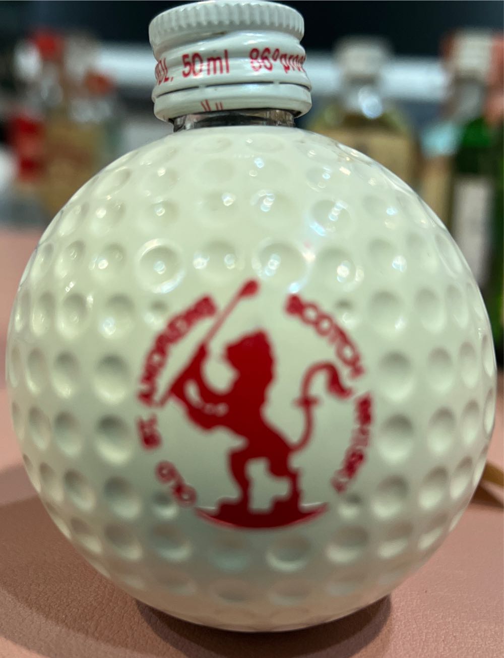 Old St. Andrews Scotch Whisky - John Haig & Co. (3 mL) alcohol collectible - Main Image 4