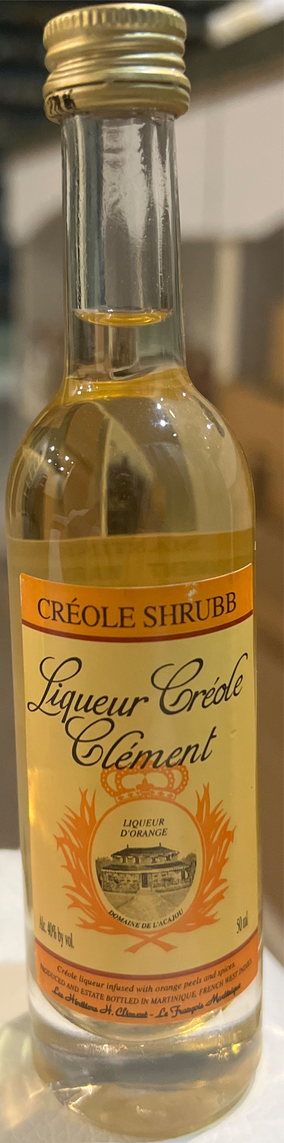 Clement Creole Shrubb - Clement USA (750 mL) alcohol collectible - Main Image 2