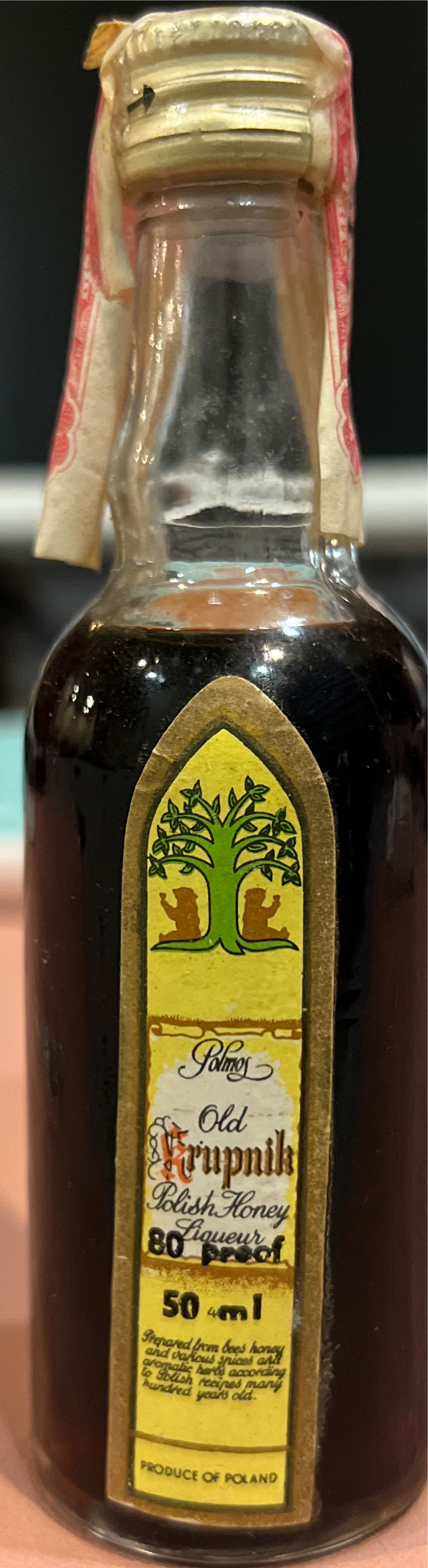 Old Krupnik Liqueur - Krupnik (750 mL) alcohol collectible - Main Image 2