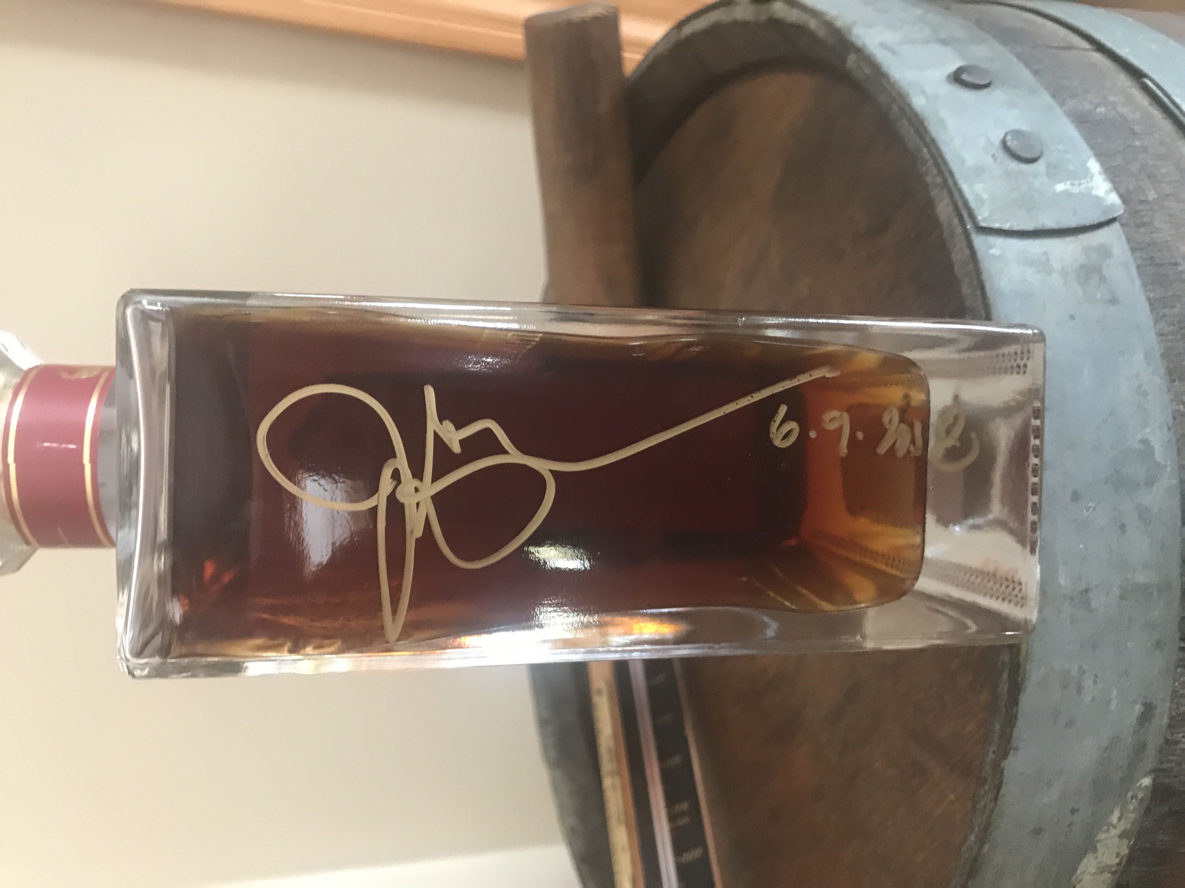 Hillrock Solera Aged Bourbon - Hillrock Estate Distillery (750 mL) alcohol collectible - Main Image 3