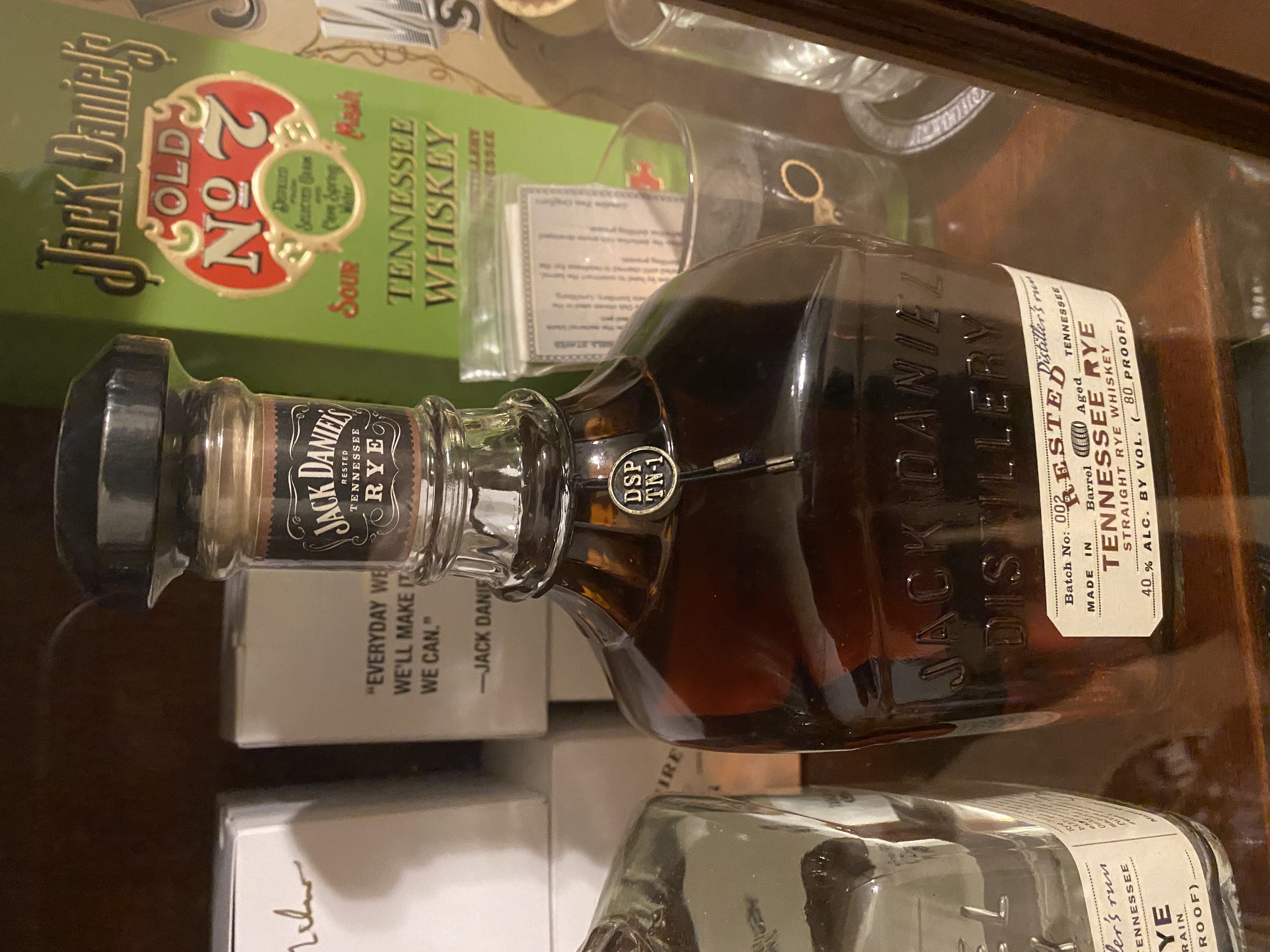 Jack Daniel’s Rested Rye - Jack Daniels Distillery (750 mL) alcohol collectible - Main Image 2