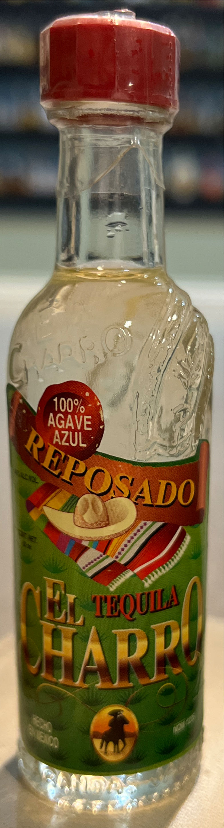 El Charro Tequila - Compania Tequilera de Arandas, S.A. de C.V. (50mL) alcohol collectible - Main Image 3