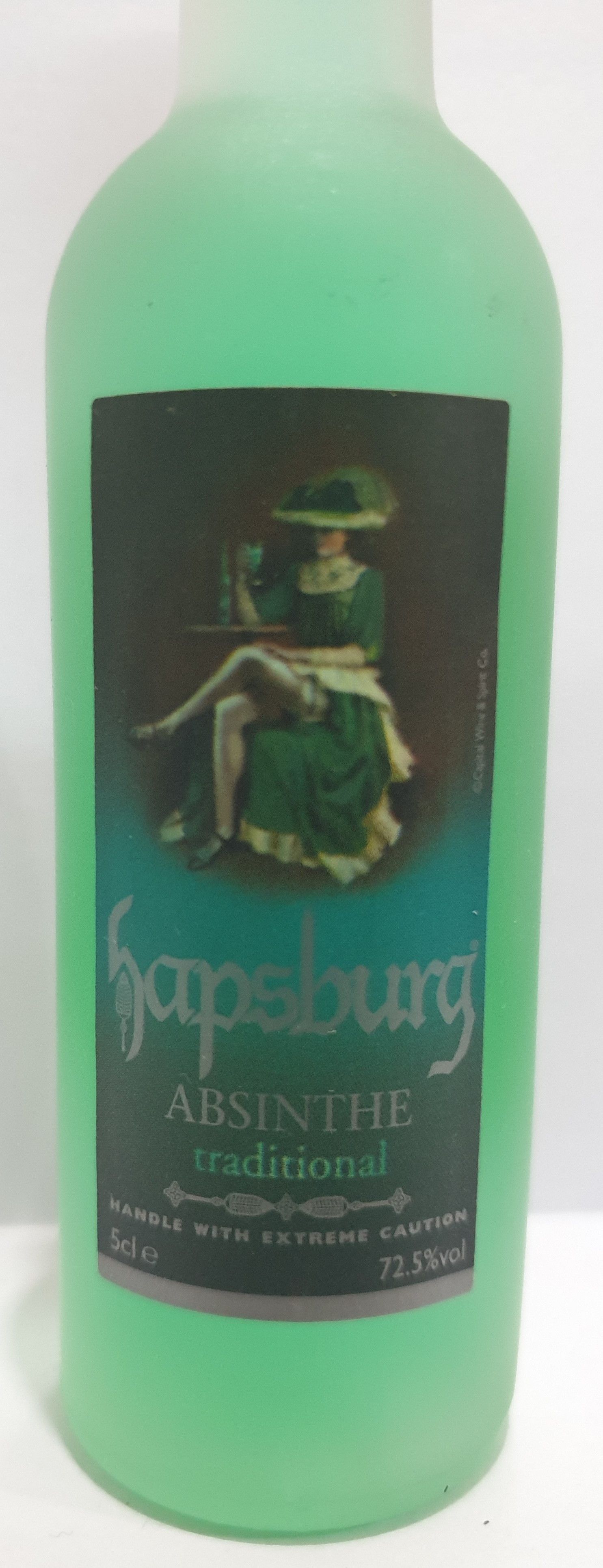 Hapsburg Absinthe - Capital Wine & Spirit Co. (50mL) alcohol collectible - Main Image 2