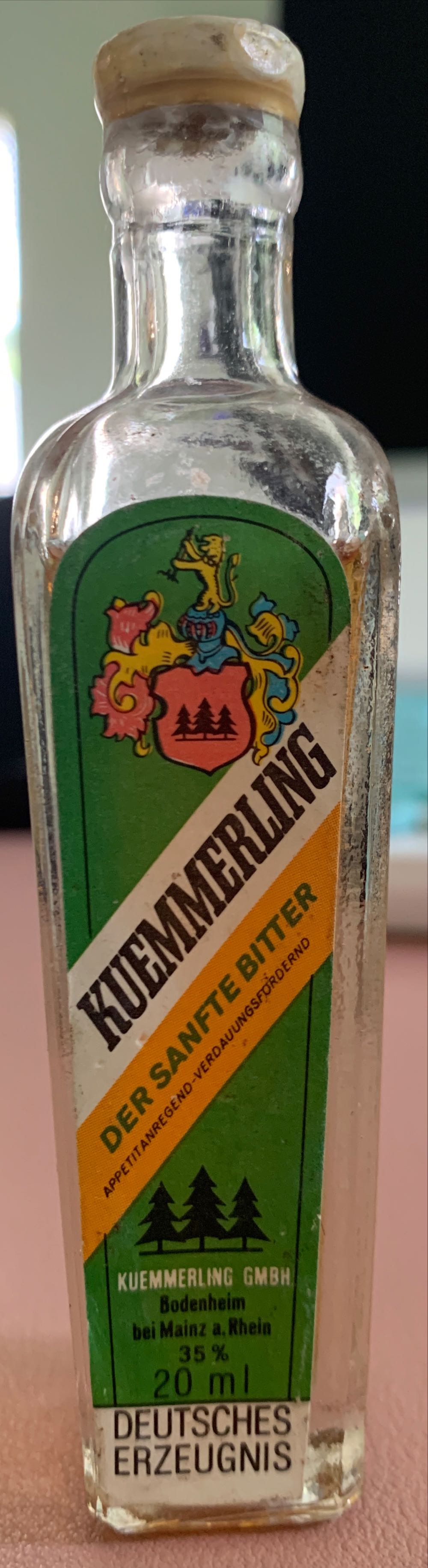 Kuemmerling - Kuemmerling GMBH (20 mL) alcohol collectible - Main Image 2