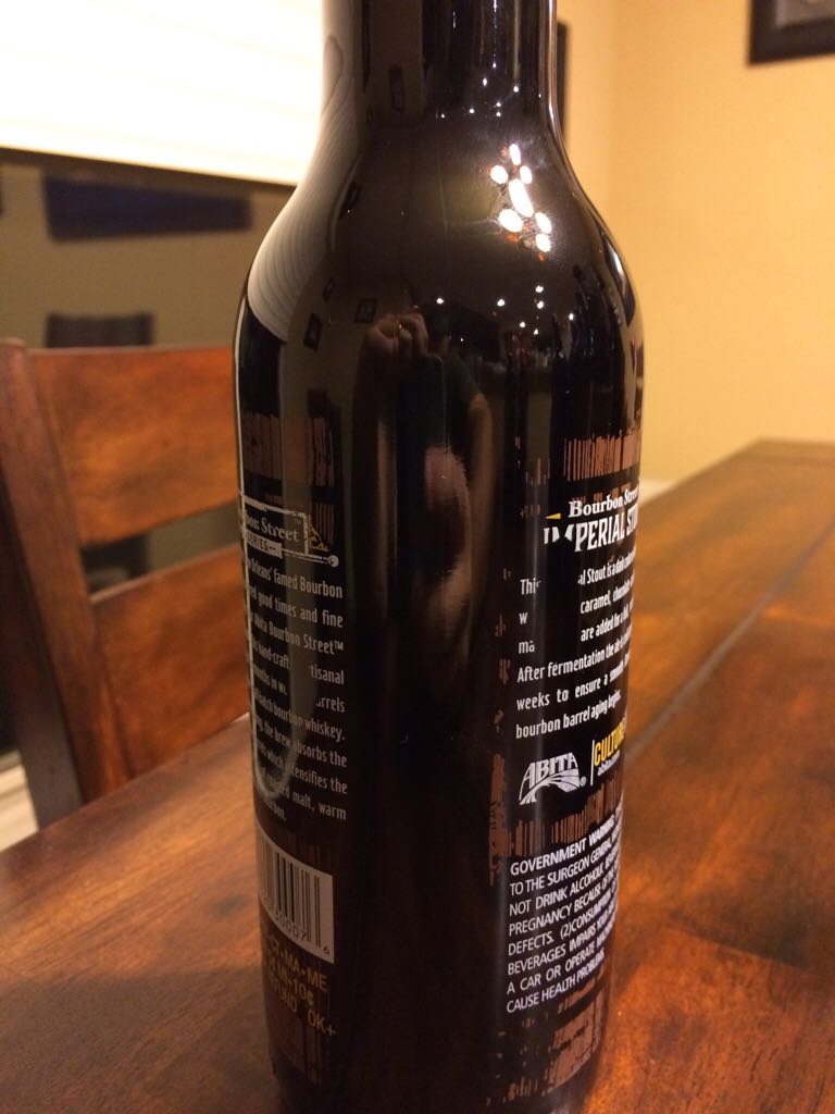 Bourbon Street Imperial Stout - Abita (650 mL) alcohol collectible - Main Image 2