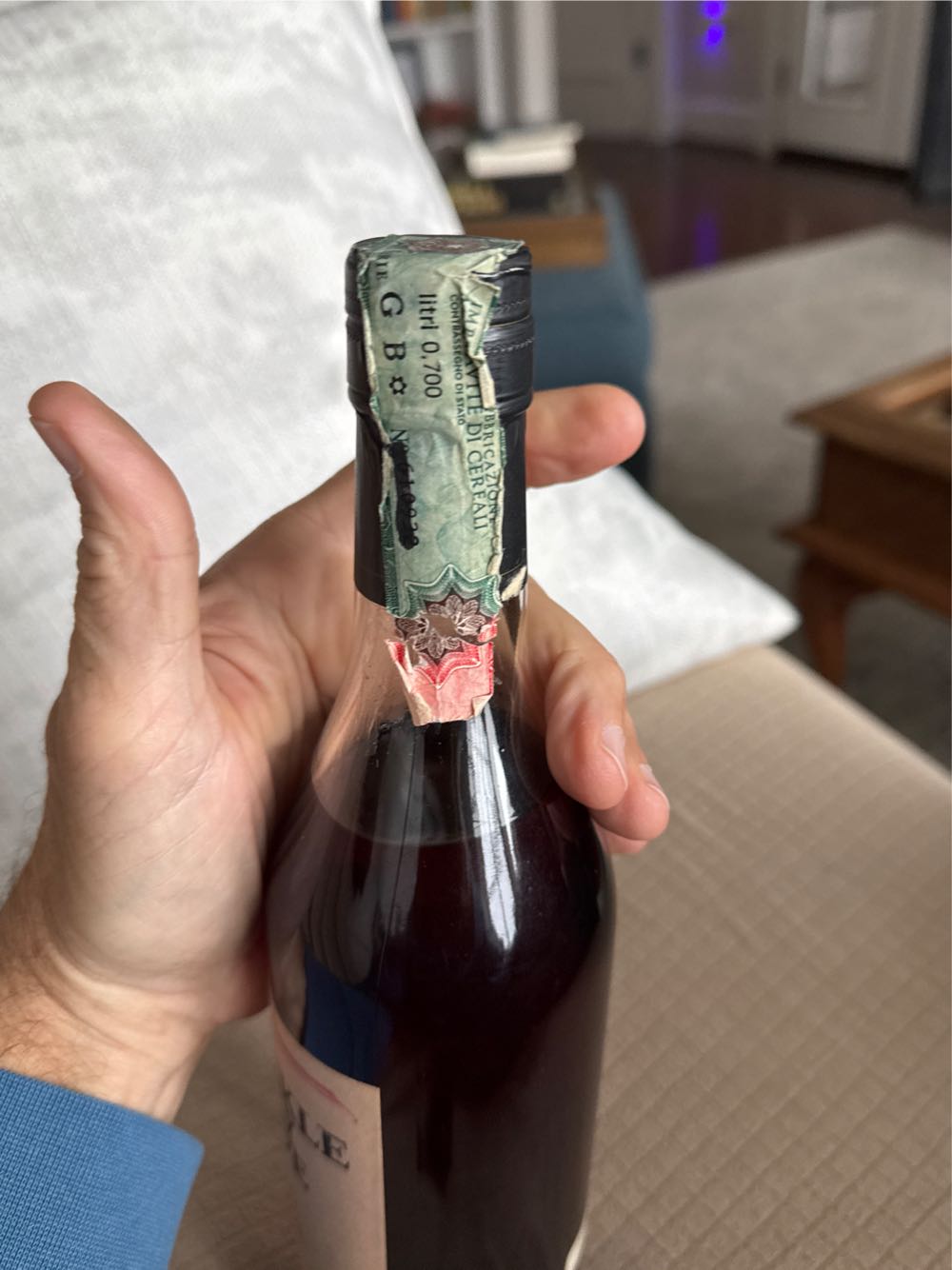 Van Winkle Family Reserve Rye 1985 ❤️ - Old Rip Van Winkle (750 mL) alcohol collectible - Main Image 2