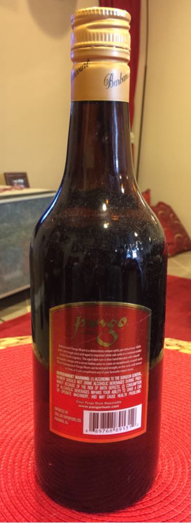 Pango - Rhum Barbancourt (750 mL) alcohol collectible - Main Image 2