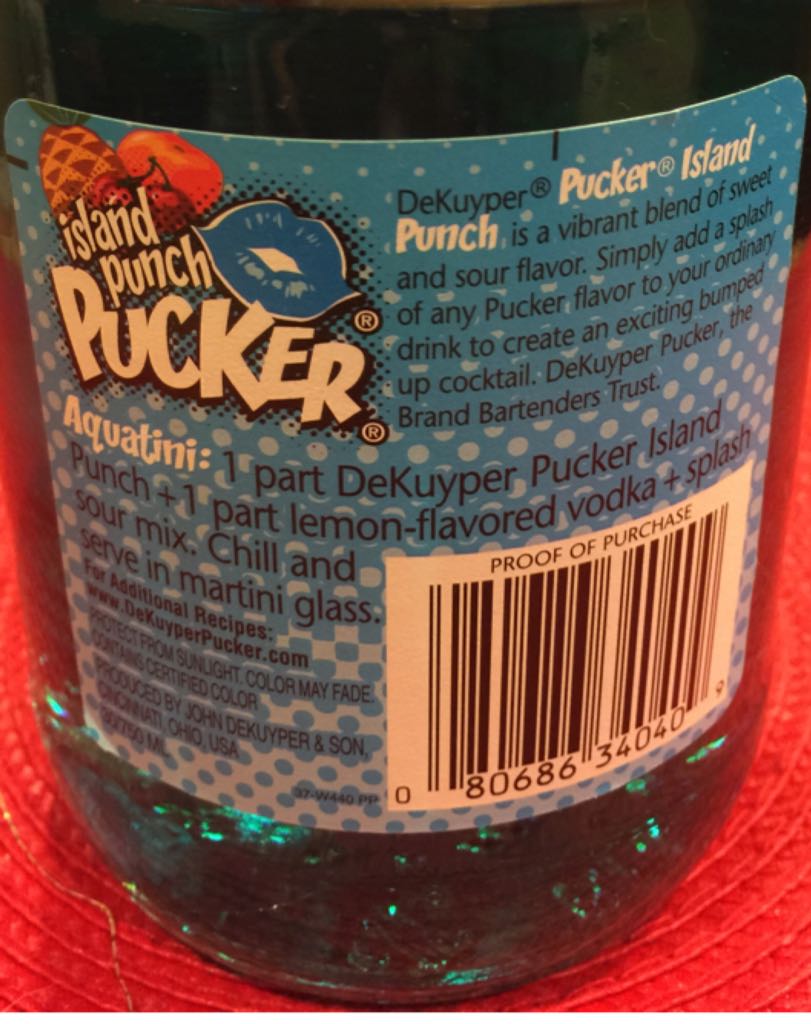 Dekuyper Island Punch - John Dekuper & Sons (750 mL) alcohol collectible - Main Image 2