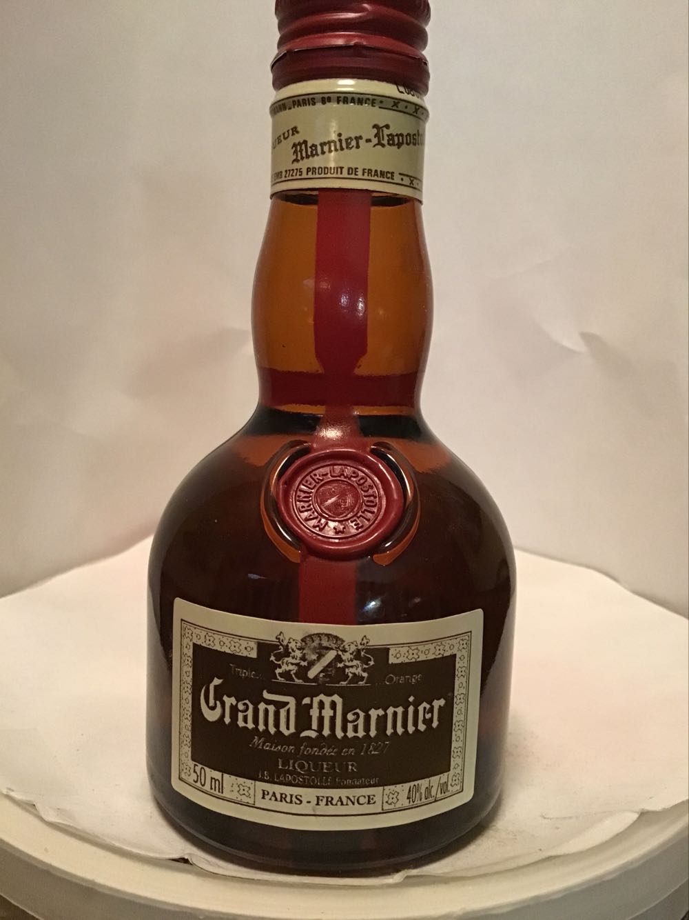 Grand Marnier Signature Cillection No 2 & Original & Centeraire & Cent Cinquantenaire - France (50 mL) alcohol collectible - Main Image 2