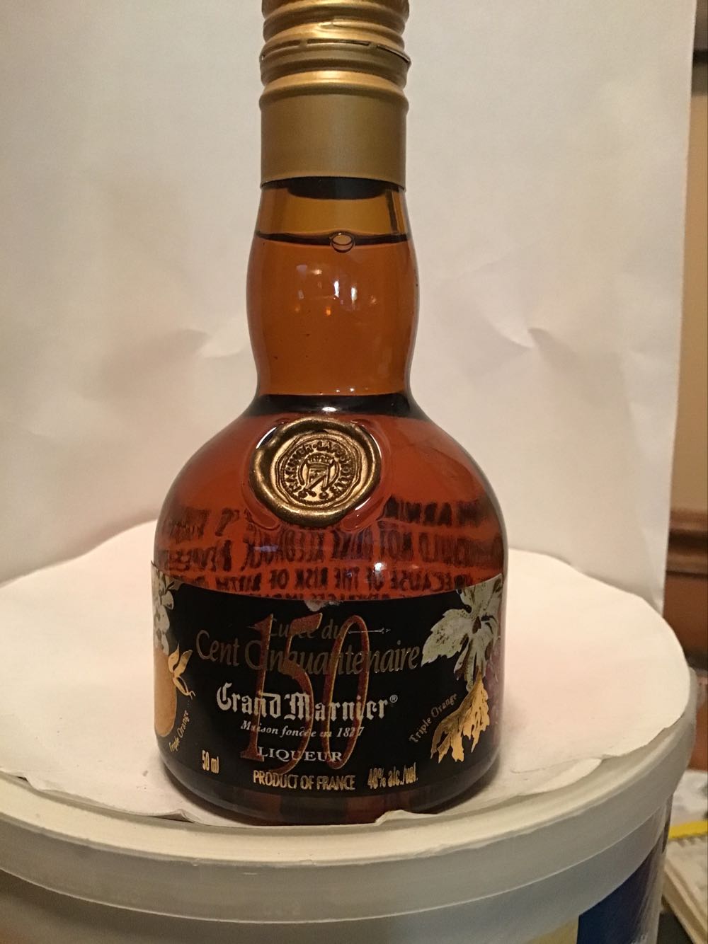 Grand Marnier Signature Cillection No 2 & Original & Centeraire & Cent Cinquantenaire - France (50 mL) alcohol collectible - Main Image 4