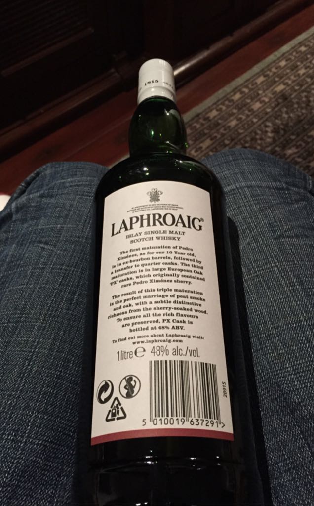 Laphroaig PX Cask - The Laphroaig Distillery (1L) alcohol collectible - Main Image 2