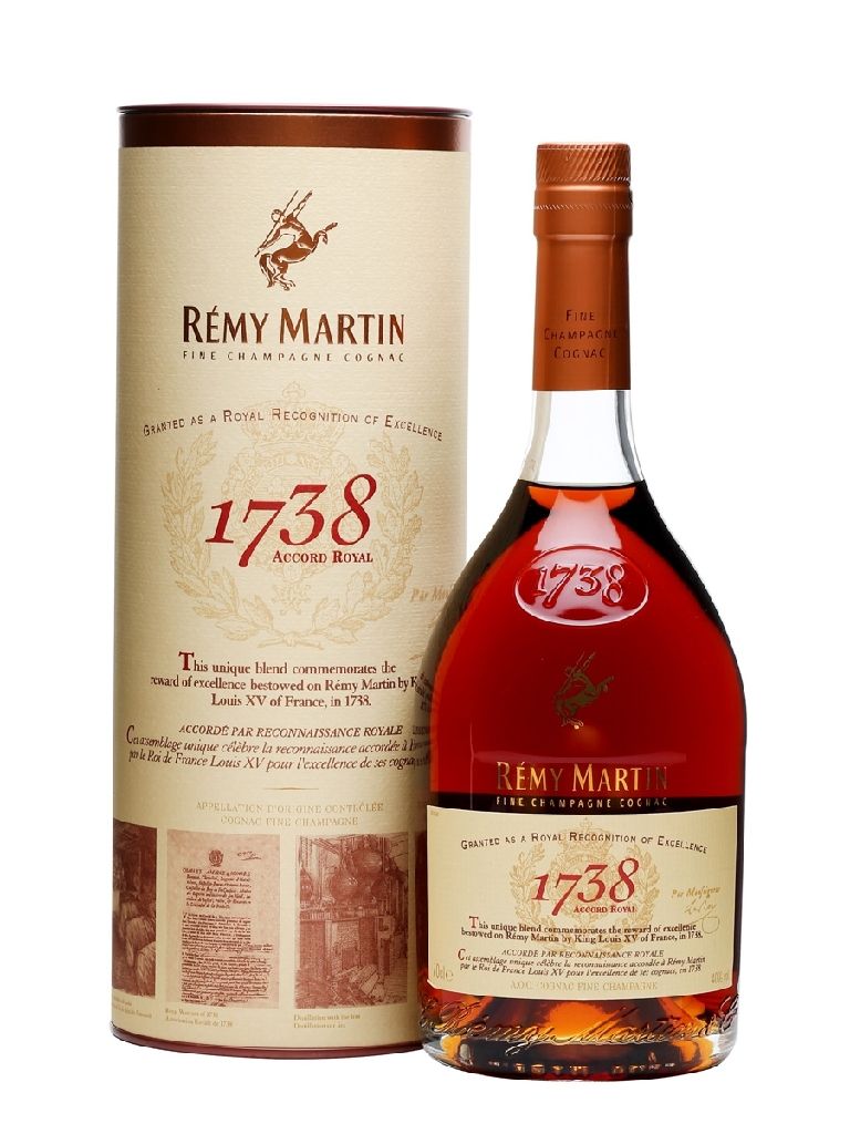 Remy Martin 1738 - France (750 mL) alcohol collectible - Main Image 2