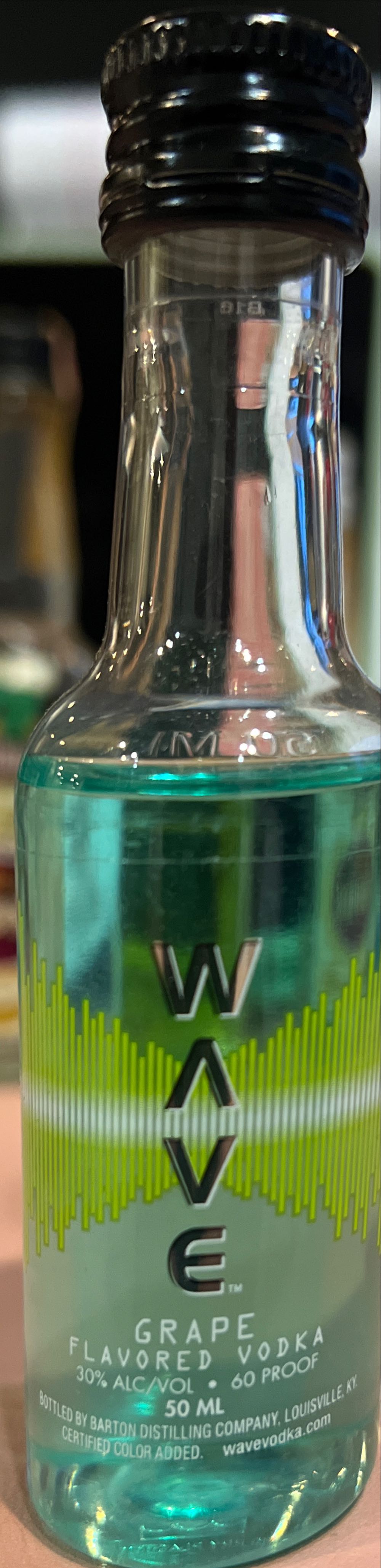 Wave Grape Vodka - Wave (750 mL) alcohol collectible - Main Image 2