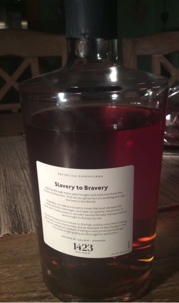 Ron Extra Viejo Gran Reserva Familiar - 1423 ApS Denmark (700 mL) alcohol collectible - Main Image 2