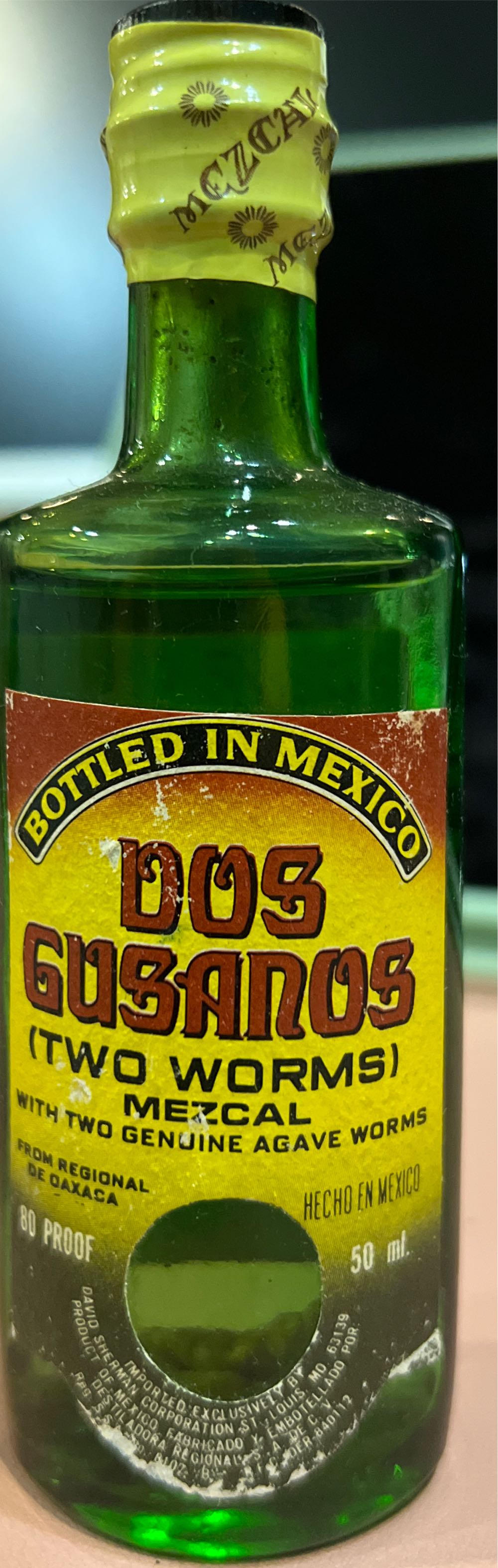 Dos Gusanos Tequila  - Mexico (750 mL) alcohol collectible - Main Image 2