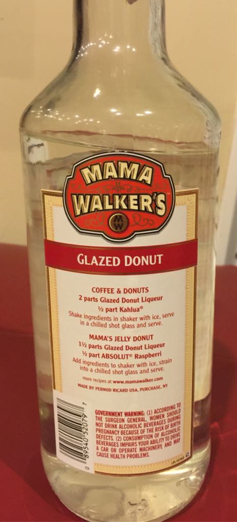 Mama Walker’s Glazed Donut Liqueur - Homestyle Goodness (750 mL) alcohol collectible - Main Image 2