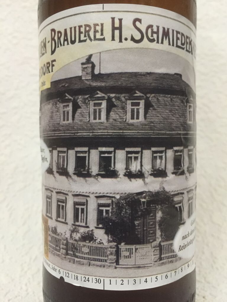 Schmiedeknecht Heller Bock - Schmiedeknecht, Herschdorf (Familienbrauerei) (500 mL) alcohol collectible - Main Image 2