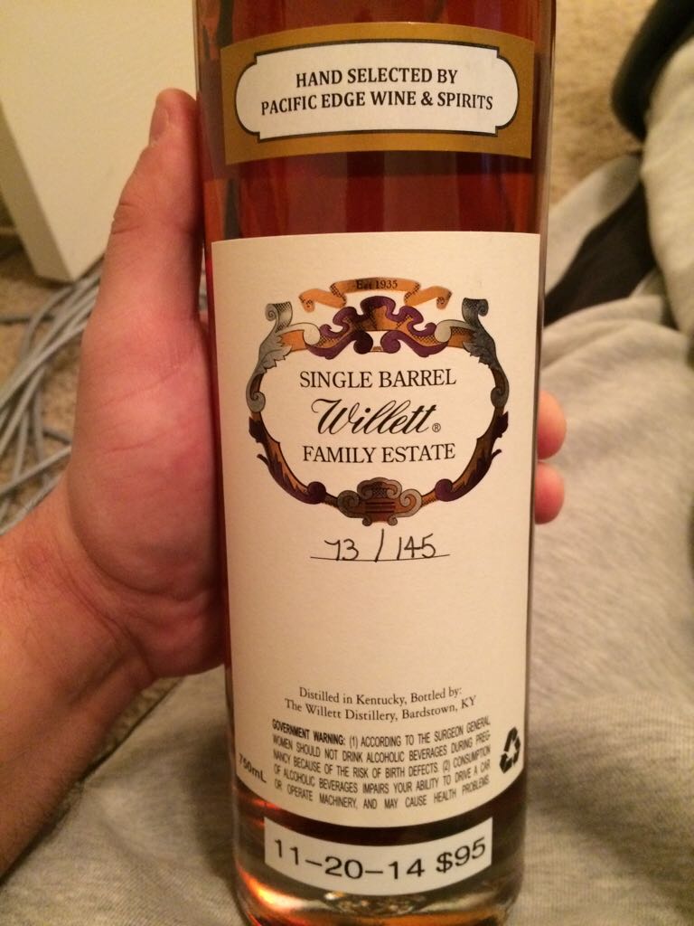 Willett 9yr - Willett Distillery (750 mL) alcohol collectible - Main Image 2