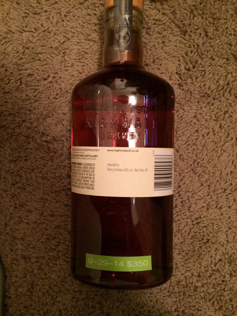 Highland Park 25 - The Highland Park Distillery (750 mL) alcohol collectible - Main Image 2