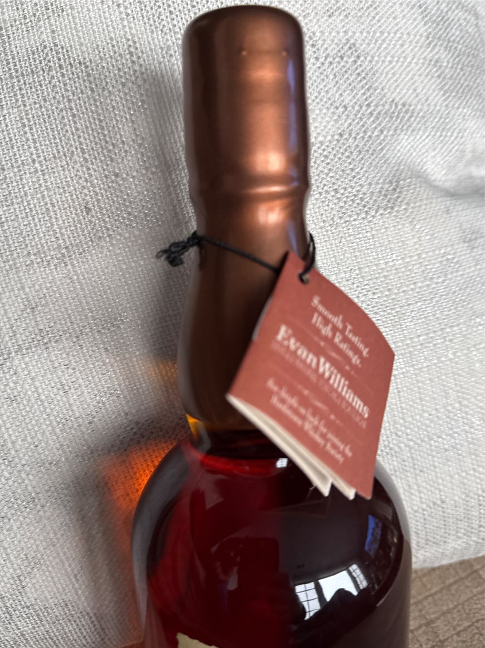 Evan Williams Single Barrel Vintage LMDW 60th 2016 ❤️❤️ - Old Evan Williams Distillery (750 mL) alcohol collectible - Main Image 4