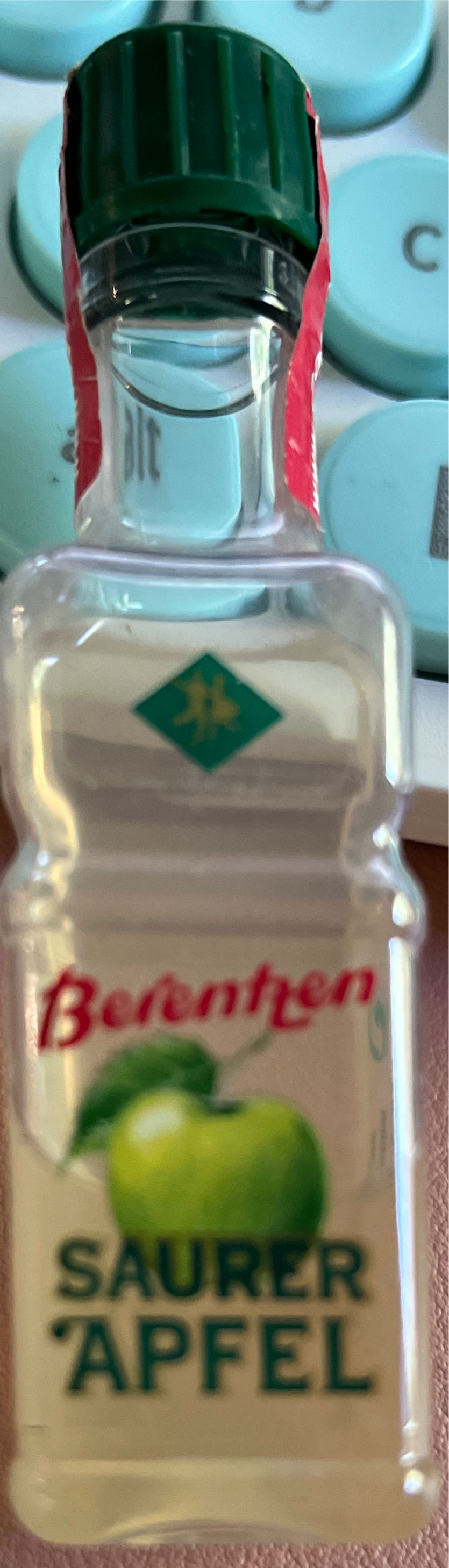 Berentzen Saurer Apfel - Berentzen (20 mL) alcohol collectible - Main Image 2