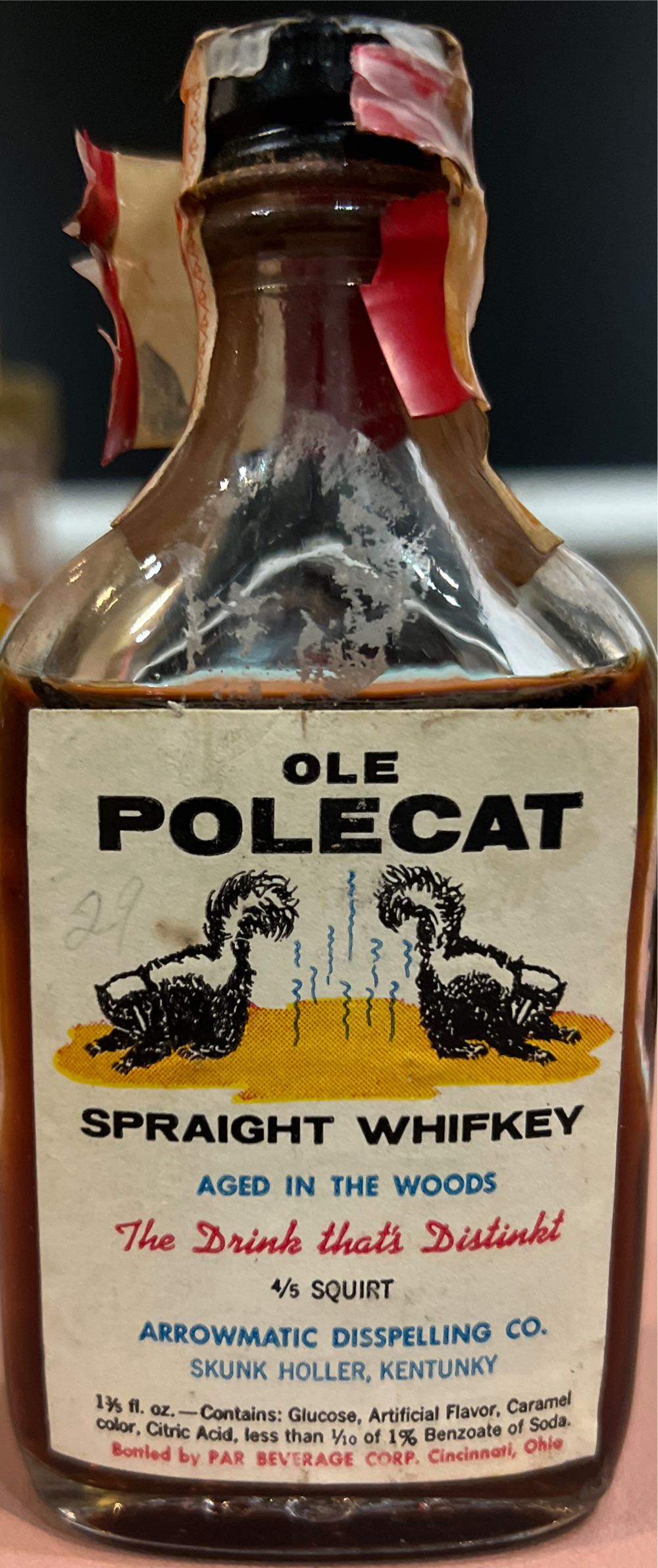 Ole Polecat - Par Beverage (50 mL) alcohol collectible - Main Image 2