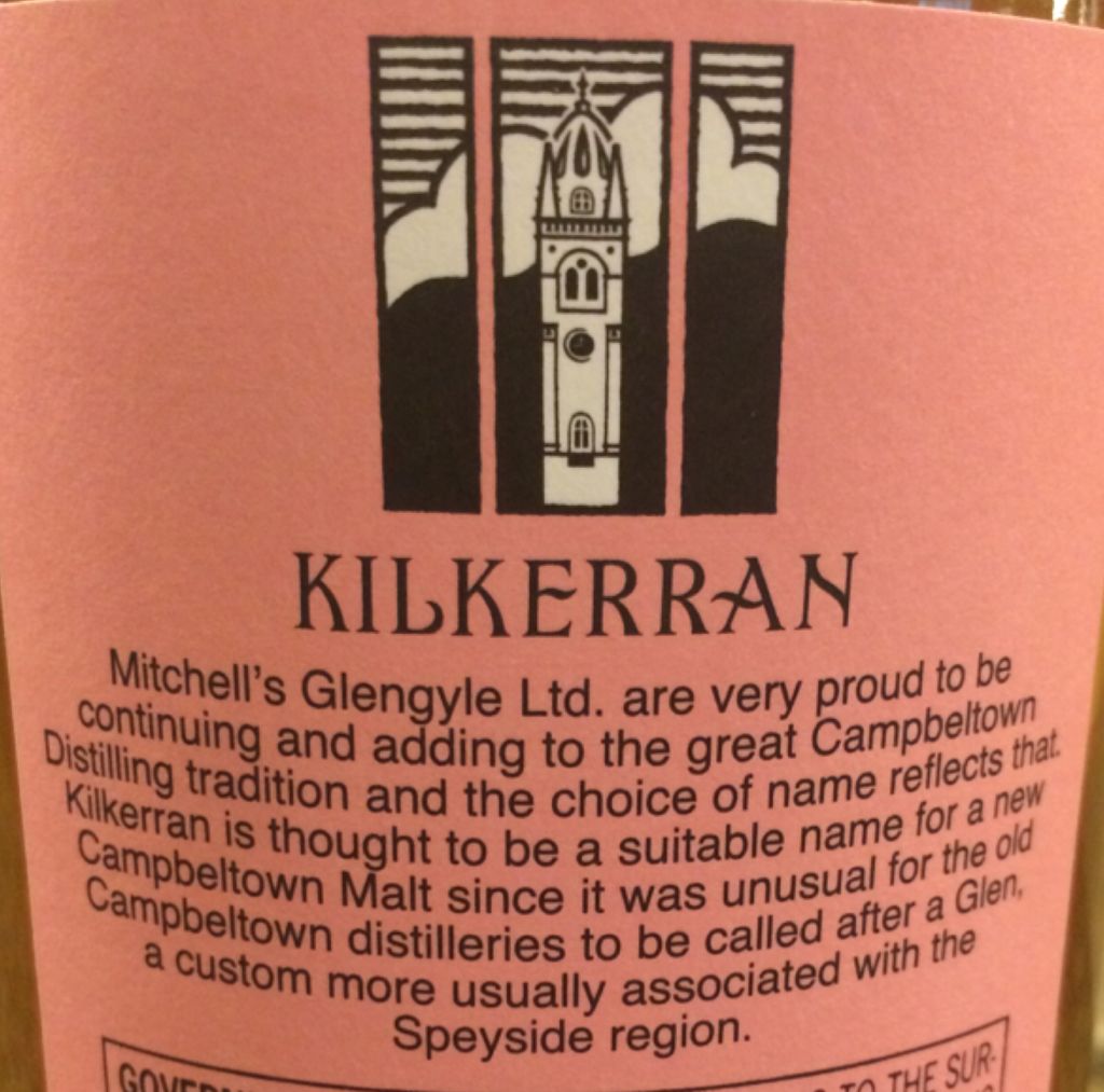 Kilkerran Work In Progress 6 Bourbon Wood - Glengyle Distillery (750 mL) alcohol collectible - Main Image 2