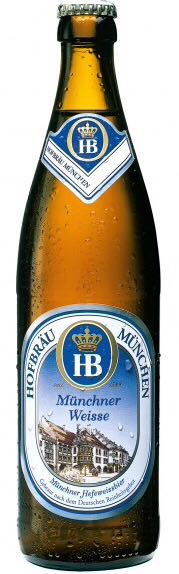 Hofbräu München - Weissbier - Staatliches Hofbräuhaus in München (500 mL) alcohol collectible - Main Image 2